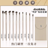 Makeup Brush Set for Beginners - Eyeshadow, Blush, Concealer, Nose Contour