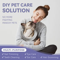 Pet Grooming Hammock for Bathing, Nail Trimming, and Cleaning for Cats and Dogs