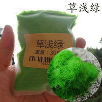 Artificial Moss Powder for DIY Miniature Landscape and Sand Table Models, 30g Multi-Color Options