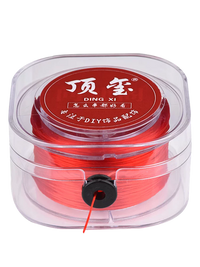 Japanese Imported Elastic Beading Cord for Bracelets and Jewelry Making, 0.8mm, 50m