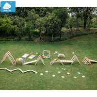 Kids' Outdoor Climbing Frame Sensory Training Equipment for Preschools