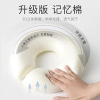 Memory Foam U-Shaped Face Cradle Pillow for Massage Tables