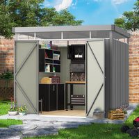 Outdoor Garden Storage Shed with Rock Wool Insulation