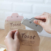 Food Bag Sealing Clips for Snacks and Kitchen Storage, Large Plastic Moisture-Proof Sealers