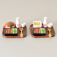Miniature Japanese Sushi Food Play Set for Dollhouse Decoration