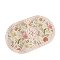 American Floral Diatomaceous Earth Bath Mat Absorbent Non-Slip Easy Care Bathroom Floor Mat