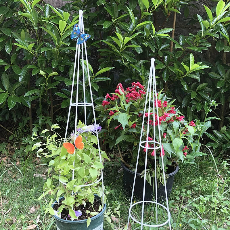 Metal Plant Climbing Trellis for Potted Plants, Rose, Clematis, and Vine Support