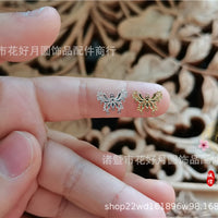 Miniature Phoenix Butterfly Hair Comb and Hairpin Set for Dolls, DIY Craft Supplies