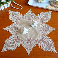 Square Lace Tablecloth Dust Cover for Appliances and Trays