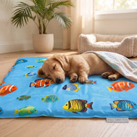 Pet Cooling Gel Mat for Dogs and Cats, Summer Ice Pad for Kennels and Beds