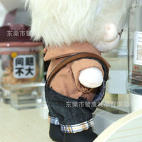 20cm Doll Clothes Denim Pants Shirt T-Shirt for Cotton Dolls Outfits