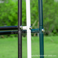Metal Garden Arch for Climbing Plants, Rose Arbor Trellis with Base, Outdoor Grape Pergola Support