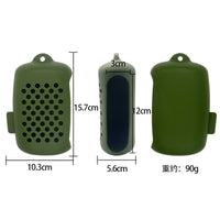 Silicone Towel Case for Cold-Sensing Quick-Dry Towels, Portable Outdoor Sports Towel Protector
