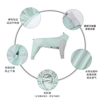 Dog Cooling Vest with Ice Pack Pockets for Medium to Large Breeds, Full-Coverage Sun Protection & Anti-Shedding