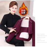 Women's Winter Camel Fleece Shoulder and Waist Warmer Vest for Elderly