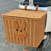 Universal Helmet Storage Basket for Electric Scooters & Bicycles - Rear Mount Cargo Carrier