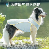 Dog Cooling Vest for Summer, Breathable Sun Protection for Medium to Large Dogs