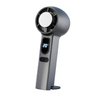 Portable Handheld Cooling Fan with Foldable Neckband and USB Charging