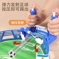 Kids Tabletop Foosball Game Toy, Two-Player Competitive Parent-Child Interactive Football Battle Table for Boys and Girls