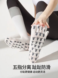 2026 New Anti-Slip Five-Toe Yoga Socks for Women - Professional Pilates & Indoor Fitness Training