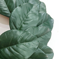 Magnolia Leaf Garland for Home Decor, Fireplace, Window, Christmas, Thanksgiving