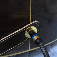 Acoustic Electric Guitar Strap Lock Buttons End Pin Jack Nut