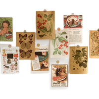 Vintage Fairytale Mini Scrapbook Material Set for Journaling and Decoration