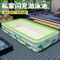 Inflatable Swimming Pool for Kids and Adults - Thickened Large Family Backyard Water Play