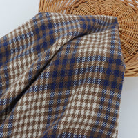 Yarn-Dyed Plaid Polyester-Cotton Fabric for Apparel and Home Decor, 155gsm