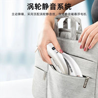 2026 New Bladeless Foldable Neck Fan with Digital Display, Portable & Quiet for Outdoor Use
