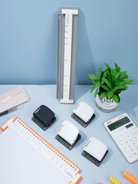 Multi-functional A4/B5/A5 20/26/30-Hole Loose-Leaf Paper Punch for Students