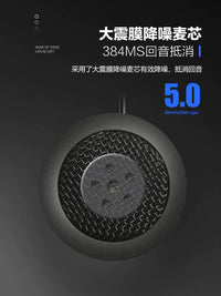 Desktop USB/3.5mm Condenser Microphone for PC Laptop Gaming Online Classes Voice Recording