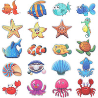 Cartoon PEVA Rubber Non-Slip Bathtub Stickers for Bathroom Safety