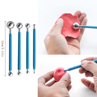 27-Piece Pottery & Clay Sculpting Tool Set for DIY Crafting