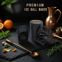 High-Transparency Silicone Ice Ball Mold for Clear Large Ice Spheres, Bar and Home Use