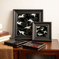 Vintage Oil Painting Style Photo Frame for Tabletop or Wall Mounting, American Retro Sketch Frame