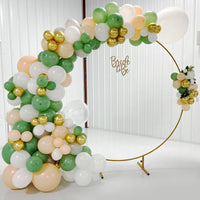 Large Metal Round Arch Stand for Outdoor Events & Party Decorations