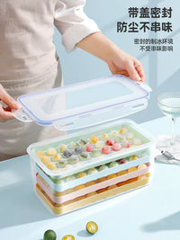 Food-Grade Ice Ball Maker Mold with Storage Box for Home and Commercial Use