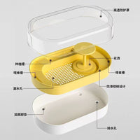 Turtle Tank with Drainage and Filtration System for Aquatic Pets