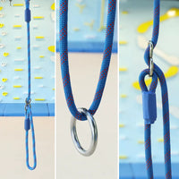 Sensory Swing Hanging Kit with Adjustable Rope and Ceiling Mounts