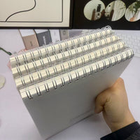 A5 PP Cover Spiral English Notebook for Students
