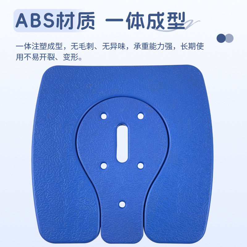 Toilet Seat Cushion with Hole, Leather Commode Seat Pad, Universal for Home Toilet Chairs