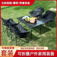 Portable Folding Moon Chair High Back for Outdoor Camping Office Lunch Break