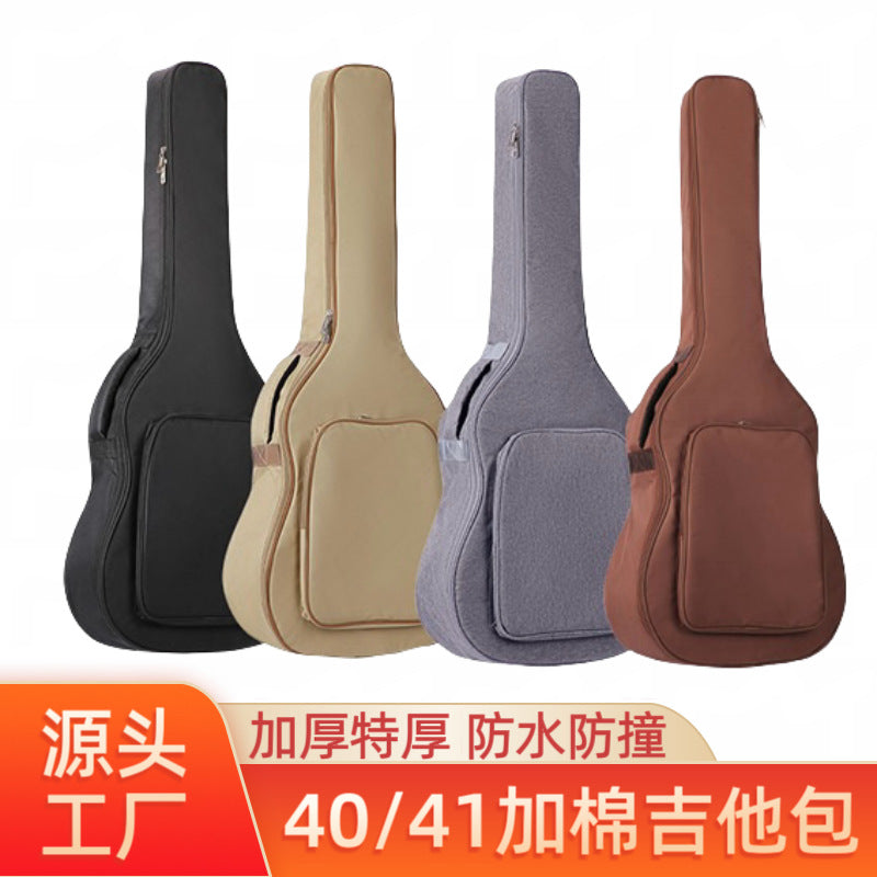 Padded Acoustic Guitar Gig Bag 10mm Thick for 40-41 Inch Guitars