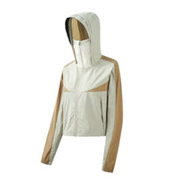 Lightweight Outdoor Sun Protection Jacket with Hood for Hiking and Sports