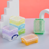 Mini Desktop Storage Box for Beads, Stationery, and Small Parts