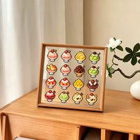 Acrylic Double-Sided Photo Frame for Postcards and Pressed Flowers, 6-8 Inch Display