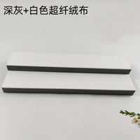 Two-Tier Jade Jewelry Display Stand Staircase Eyewear Bracelet Organizer for Live Broadcasts