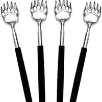 Stainless Steel Head Massager and Back Scratcher Combo