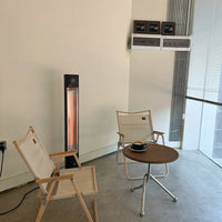 Outdoor Indoor Far Infrared Electric Heater with 9-Gear Adjustment, Waterproof and Silent